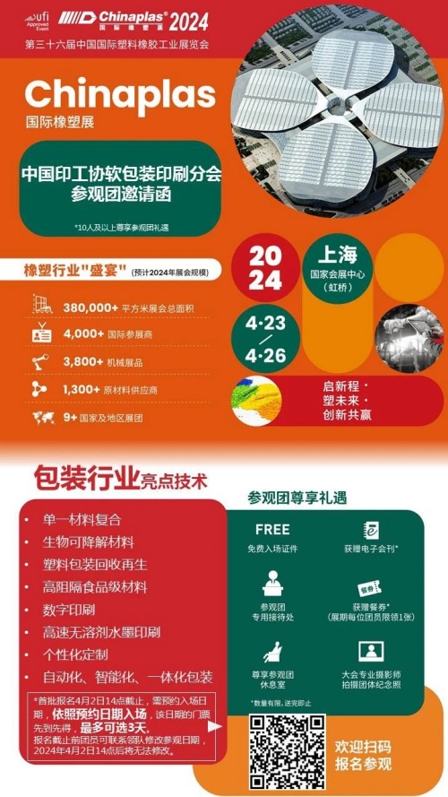 小C喊你来组团参观2024国际橡塑展啦！(图1)